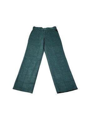 Dickies Regular Fit Sage Green Corduroy Pants Men's Size 28 x 30 Straight Leg